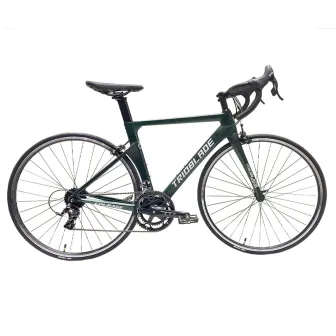 Blackish green road bicycle