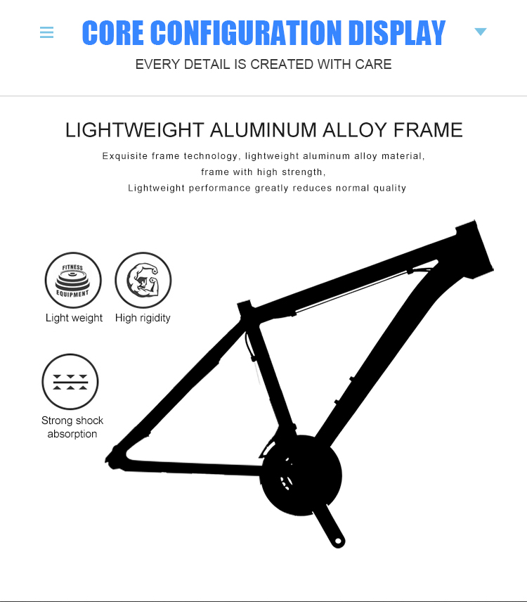 Mountain Bicycle Bike Frame