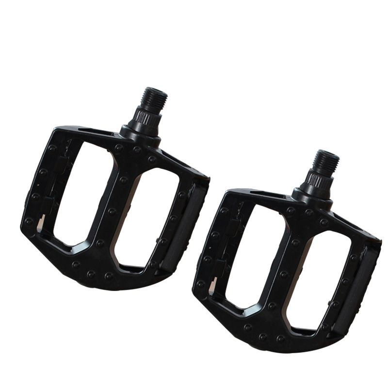 Black bike pedal