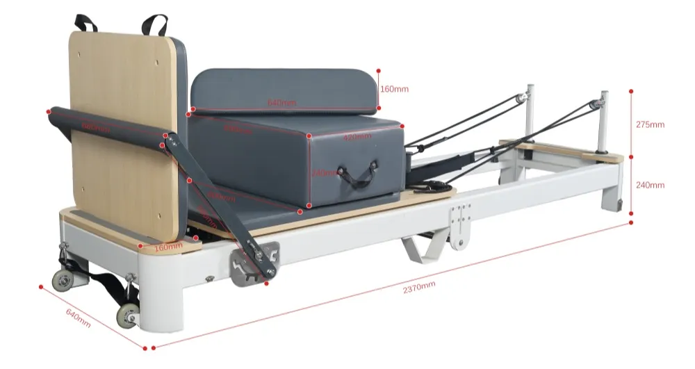 Reformer Pallets High Quality Foldable Aluminum White Reformer