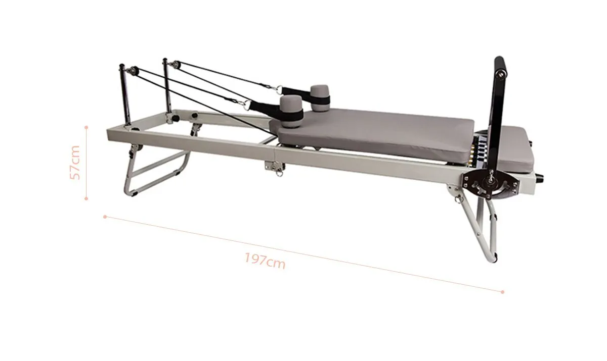 Steel Foldable Reformer Pilates Machine