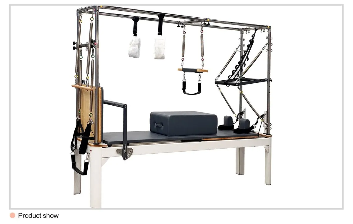 Aluminum Pilates Reformer Cadillac Pilates Core Bed with Full Tower