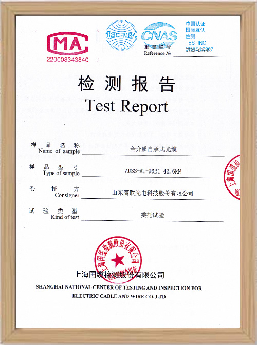 Certificate of Shandong Inlink Optoelectronic Technology Co., Ltd.