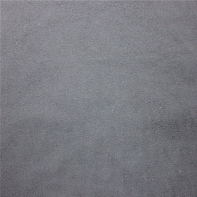 Weft knitting suede leather dye fabric