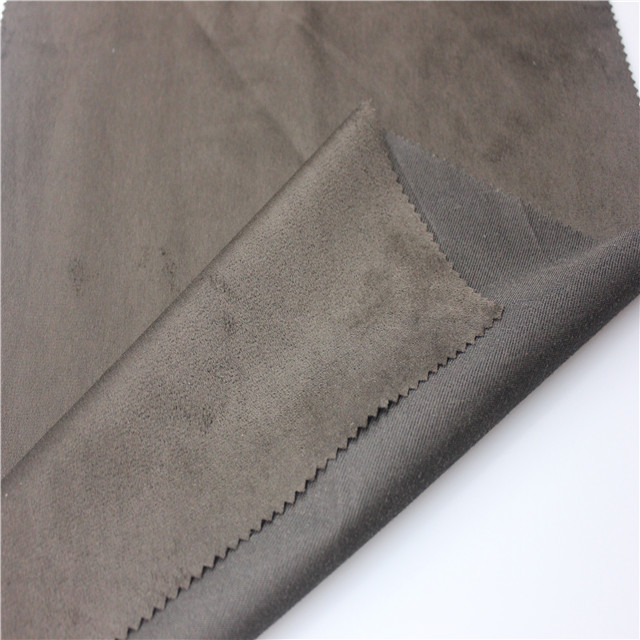 100% Polyester Fabric for Shoes Clothes Suede