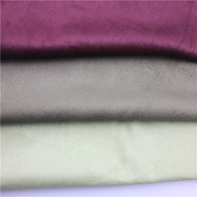 Weft knitting suede leather dye fabric