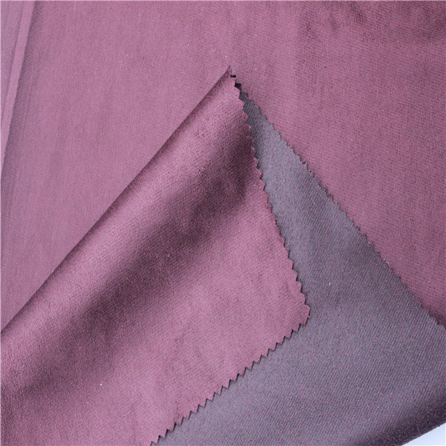 100% Polyester Fabric for Shoes Clothes Suede