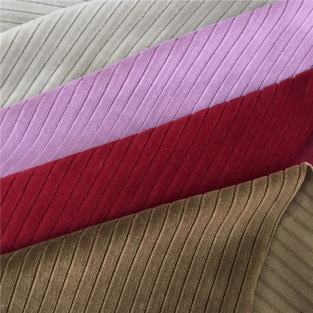 wales weave stripe knit corduroy fabric