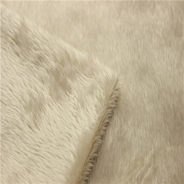 100% polyester soft velboa fabric