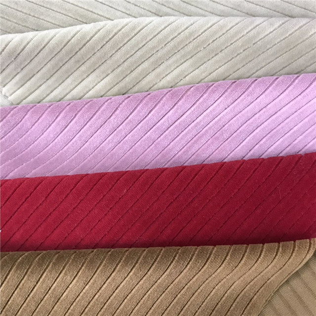 wales weave stripe knit corduroy fabric