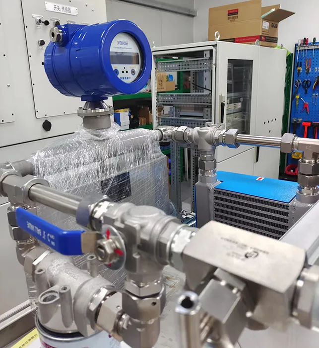 The Application of Coriolis Mass Flow Meters for Measuring Hydraulic ...