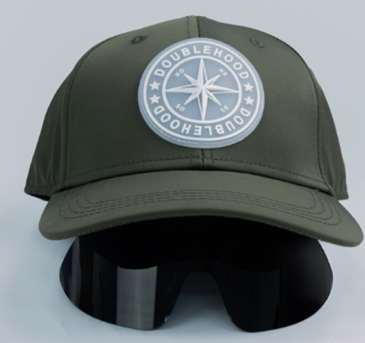 G*RELIEF EMBROIDERY CAP WITH SUNSHADE