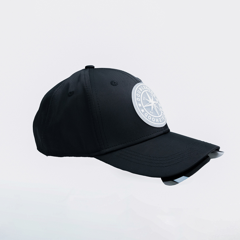 B*RELIEF EMBROIDERY CAP WITH SUNSHADE