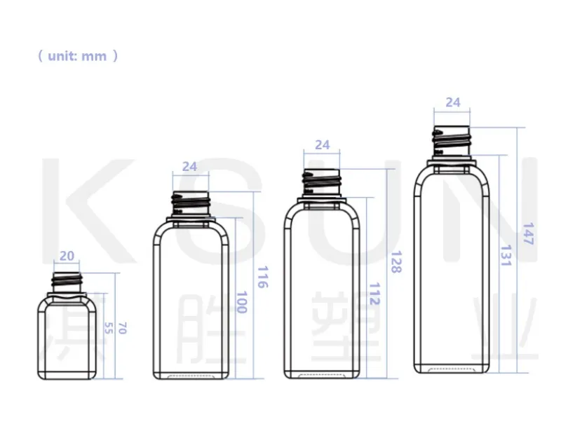 30ml 100Ml 150Ml 180ml Serum Bottle Cosmetic Packaging Set