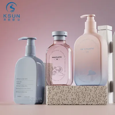 Skin Care Packaging Plastic Body Lotion Bottle