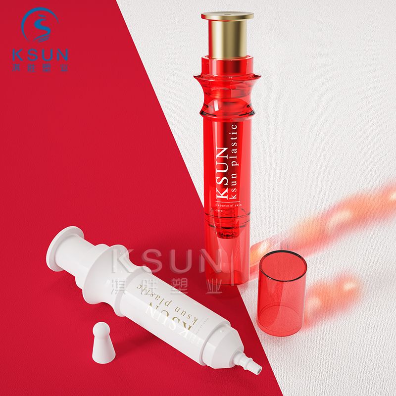 Protable 5ml 10ml Foundation Airless Cosmetic Syringe