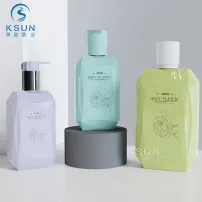 250ml 350ml 500ml Diamond Body Lotion Bottle