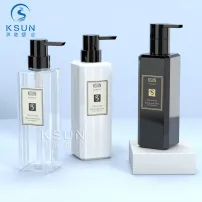200ml 300ml 500ml PETG Shampoo Dispenser Bottle