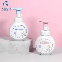 300ml Plastic Facial Cleanser Foaming Soap Bottle