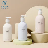 HDPE 350ml Soft Touch Plastic Lotion Bottle