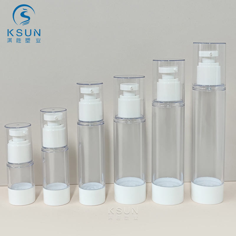 Custom PS 30m Vacuum Cosmetic Dispensing Bottles,Airless Pump Bottle