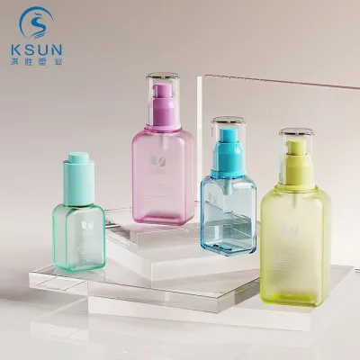 30ml 50ml 80ml 120ml Plastic Cosmetic Bottle