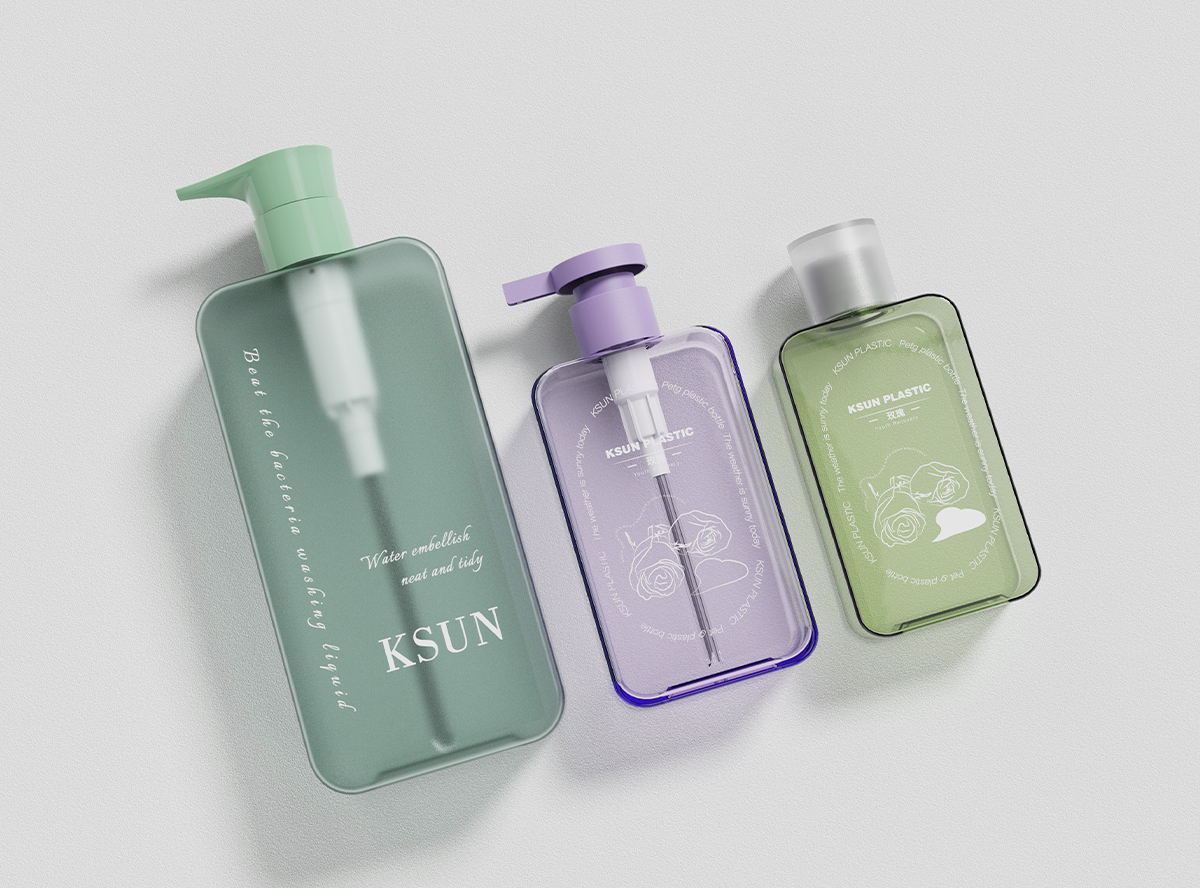 150ml 200ml 300ml 500ml PET Lotion Bottle