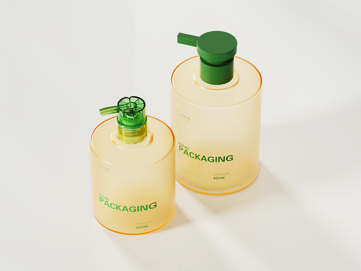 300ML 500ML PET Lotion Hand Sanitizer Bottle