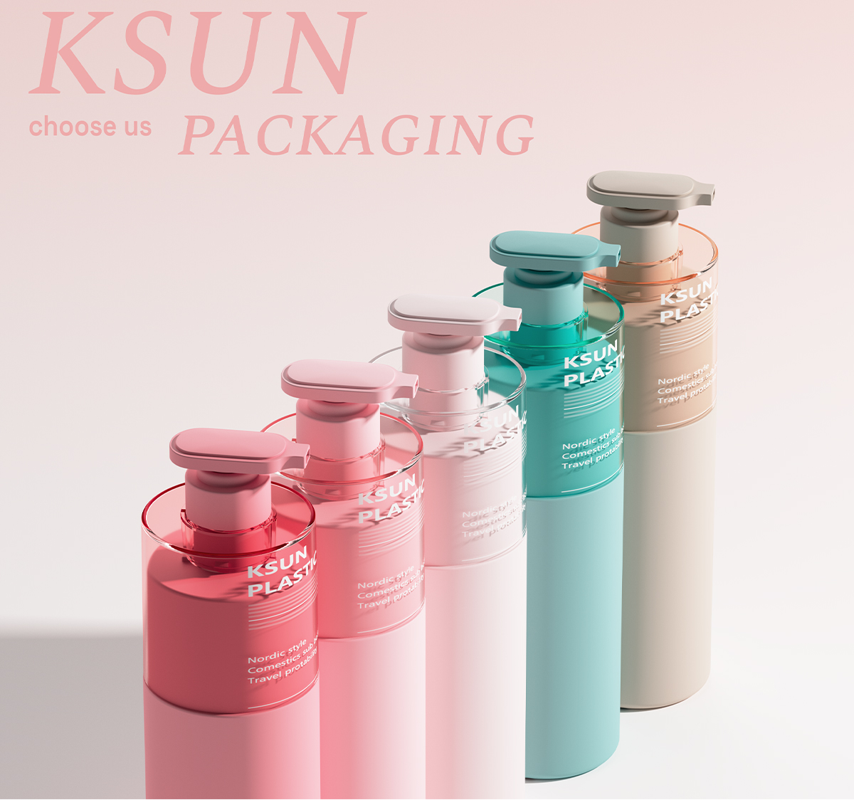 150ml Transparent Cosmetic Bottle
