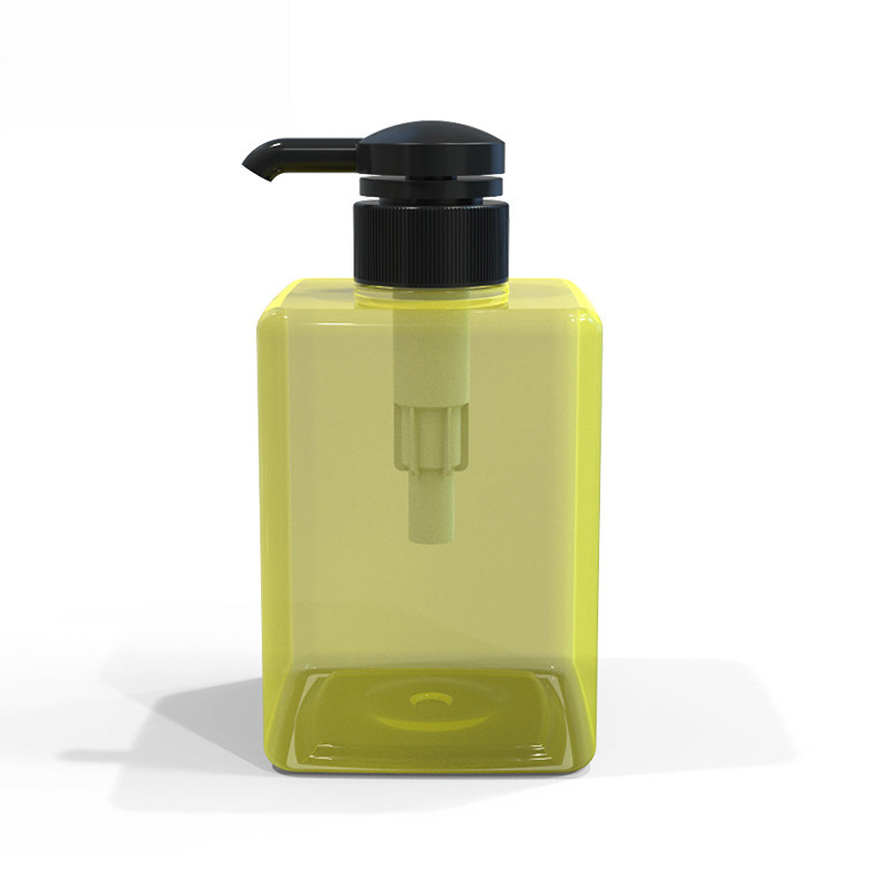 Custom PET 500ml Square Hand Wash Bottle