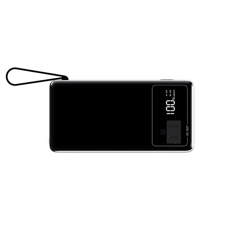 99.9Wh Mini Portable Power Station with Built-in Cable.
