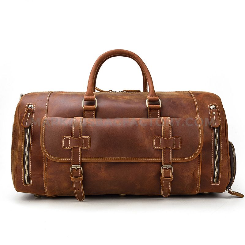 Custom leather bag online manufacturers