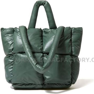 Luxury Winter Soft Quilted Tote Factory Women