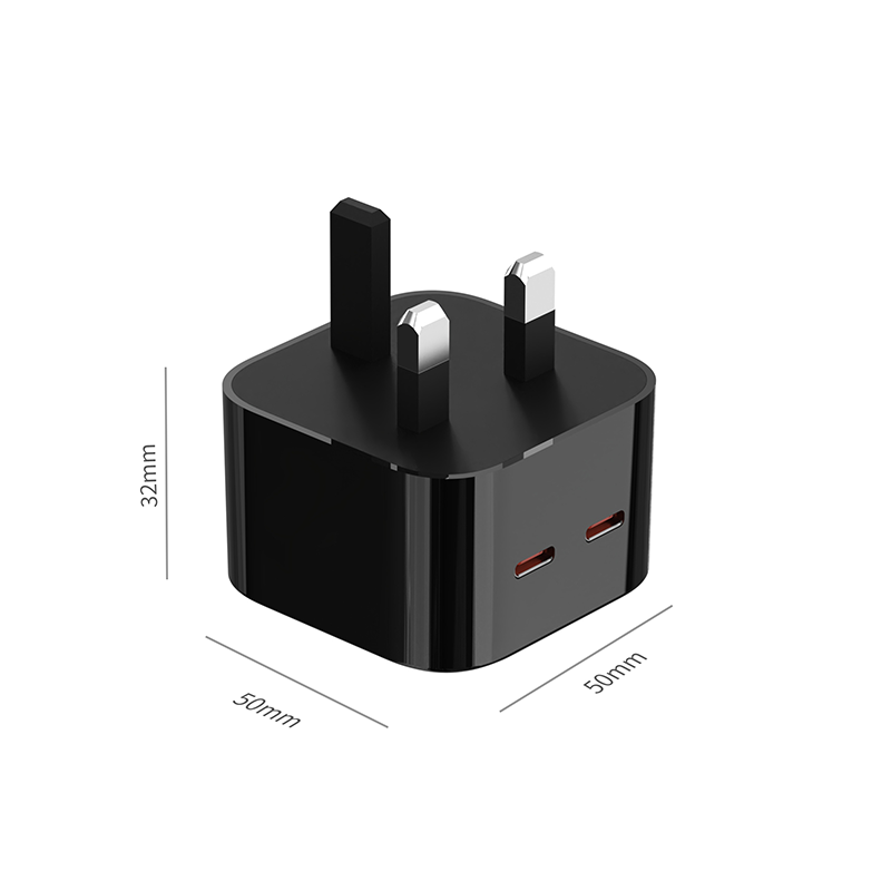 35W UK plug GaN travel charger