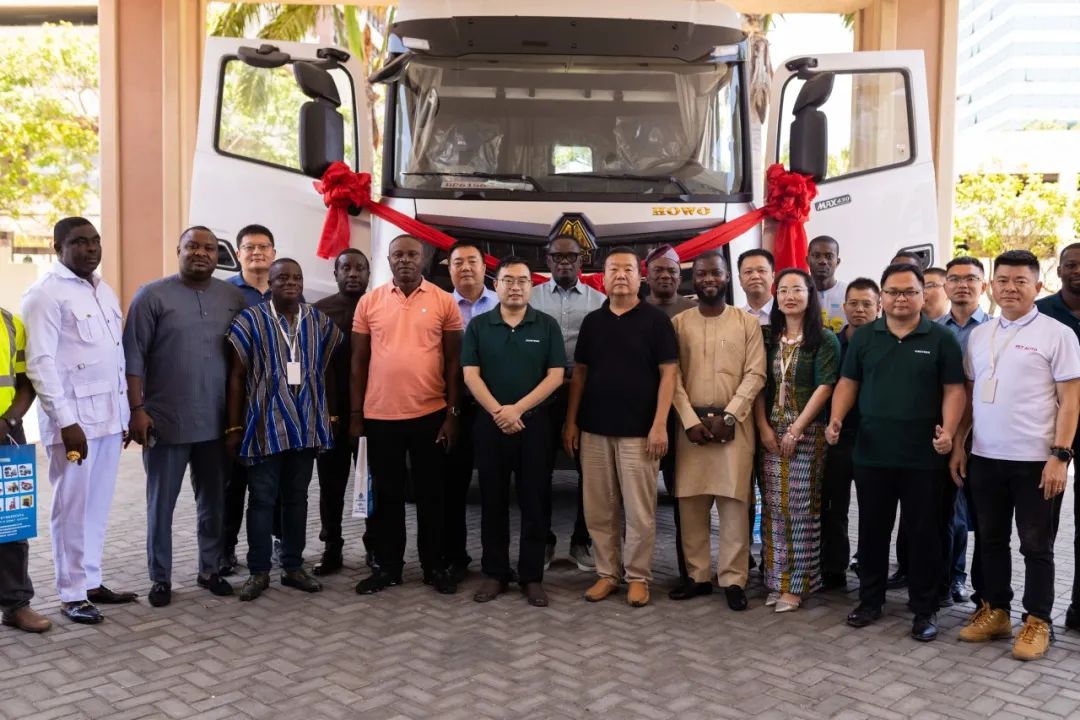 Grand Success of Howo MAX New Products Launch in Ghana