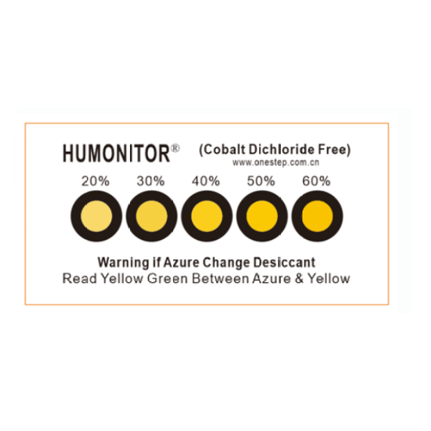  10-60% Cobalt & Halogen Free Humidity Indicator Card (HIC)