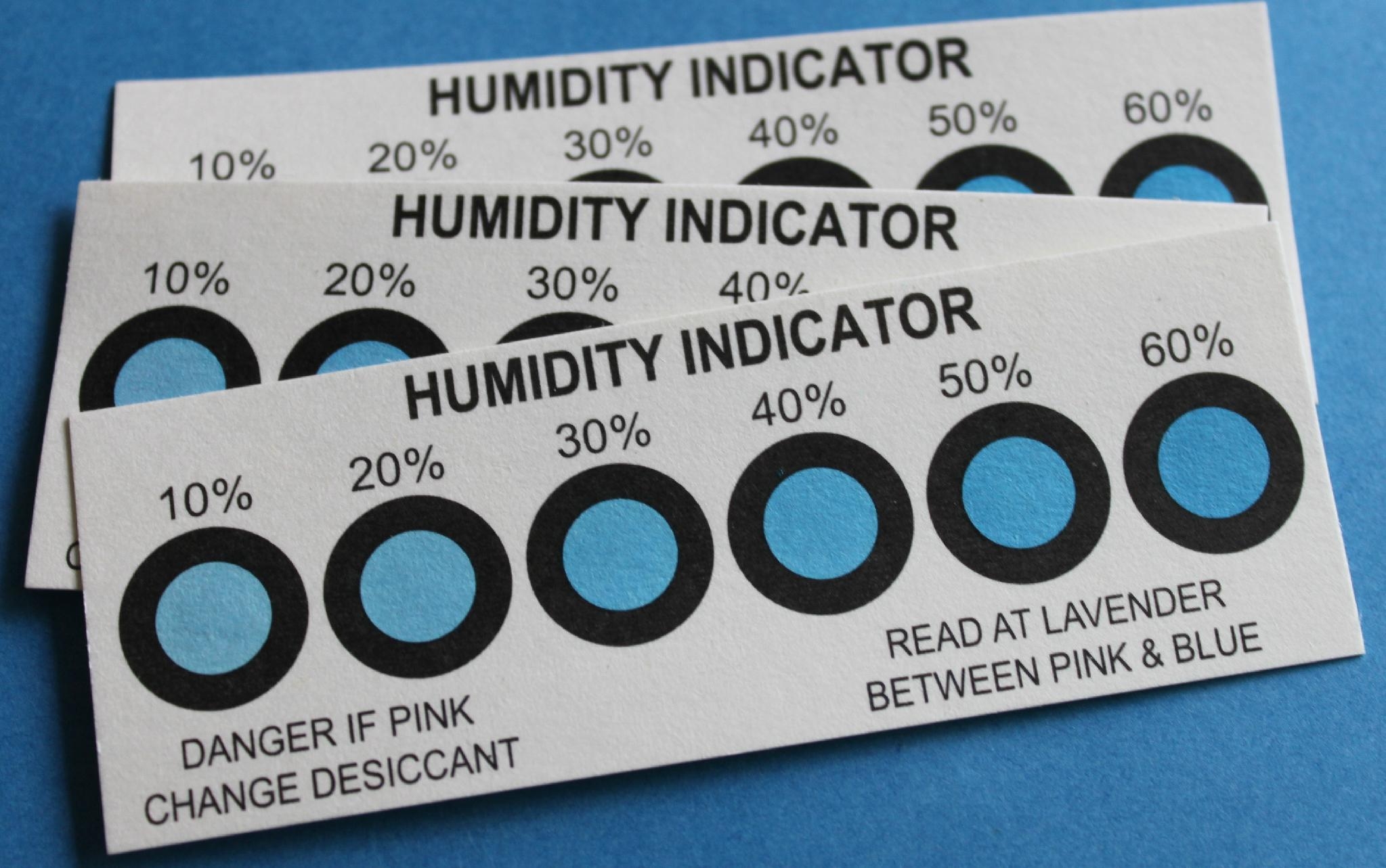 Humidity Indicator Cards for the PCB Industry