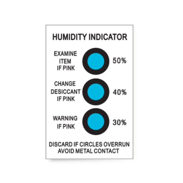 30-40-50% Humidity Indicator Cards (HICs)