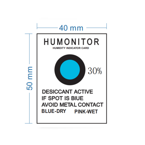 Single Spot Humidity Indicator Cards (HICs）