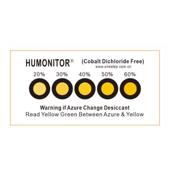  Cobalt & Halogen Free Humidity Indicator Cards