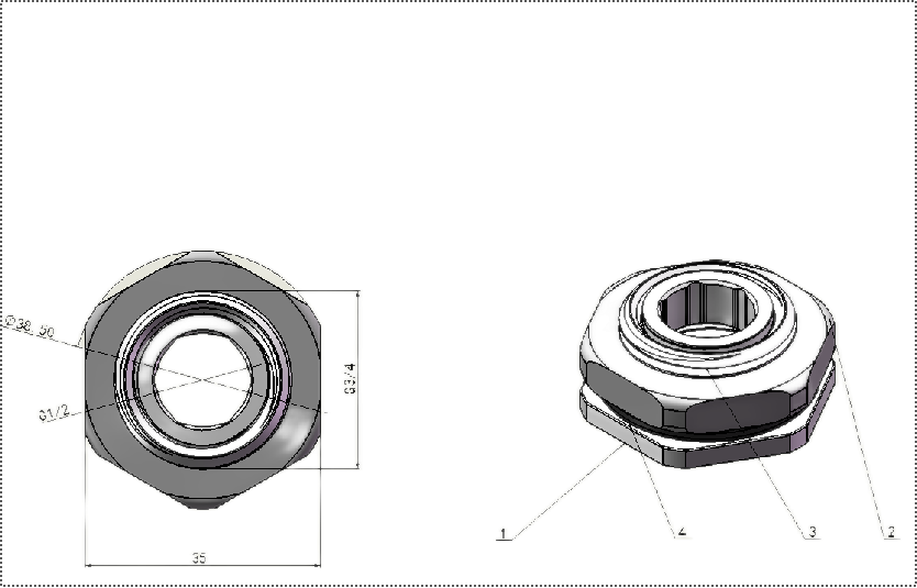 Military Transit Used Aluminum Humidity Indicator Plug