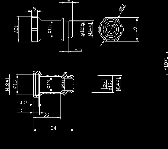 Stainless Steel Humidity Indicator Plug for Equipment