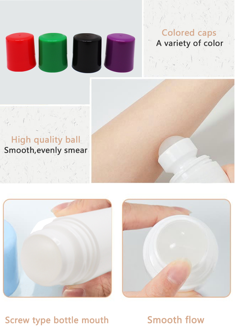 Deodorant Plastic Roll On Bottle