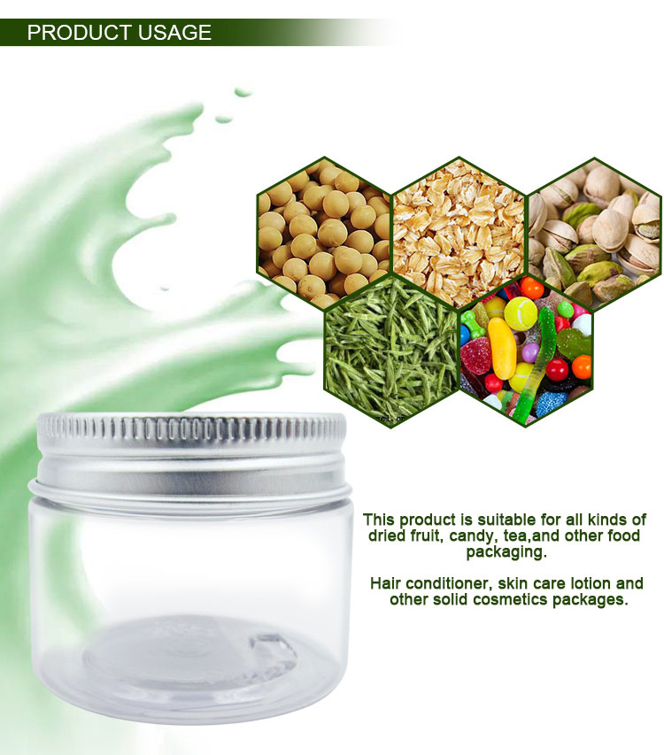 Food Packaging PET Plastic Jar