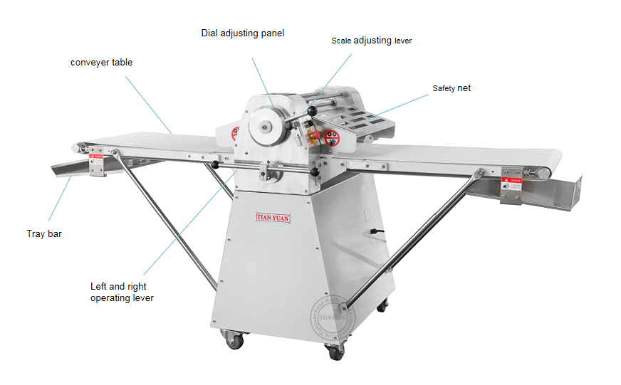 Dough Sheeter 450D & 520D & 650D