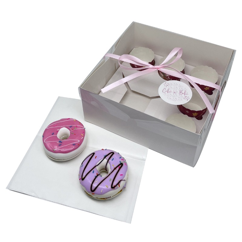 Cupcake Box With PET Transparent Lid