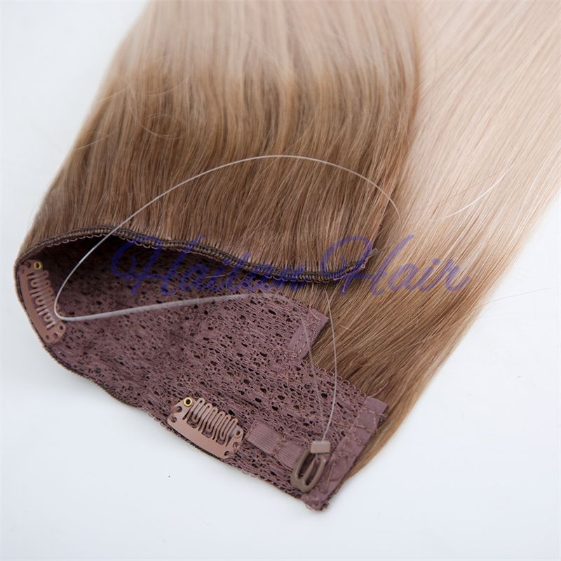 Halo hair extension customized