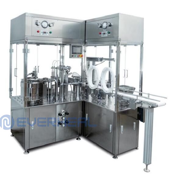 Prefilled Syringe Vacuum Filling and Stoppering Machine