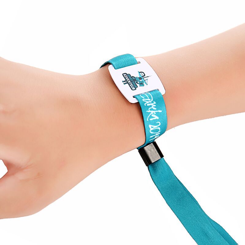 Access Control 13.56Mhz RFID Wristband For Events