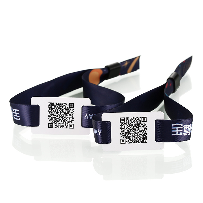 Access Control 13.56Mhz RFID Wristband For Events